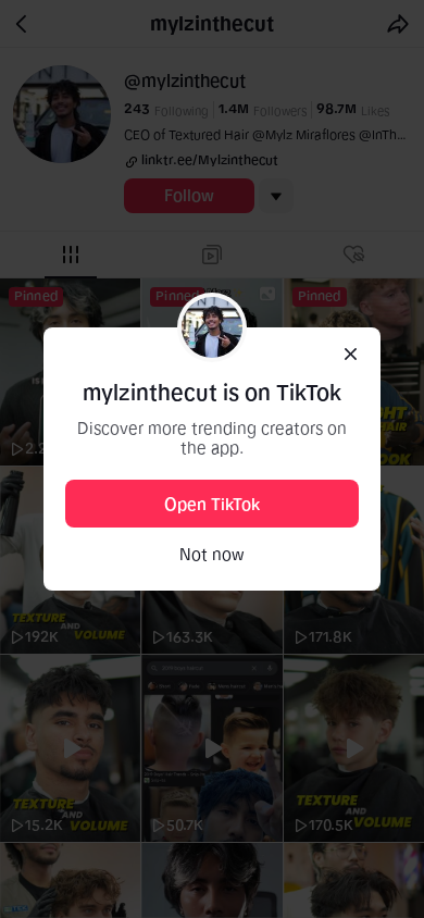 Mylz Carlos Miraflores 틱톡 프로필