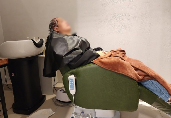 컬러룸 매장 내부 인테리어