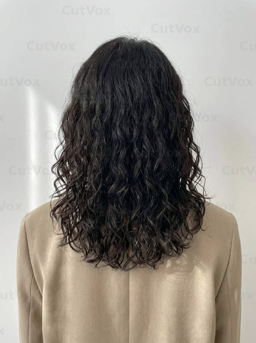 중단발 젤리펌 - 이미지 4