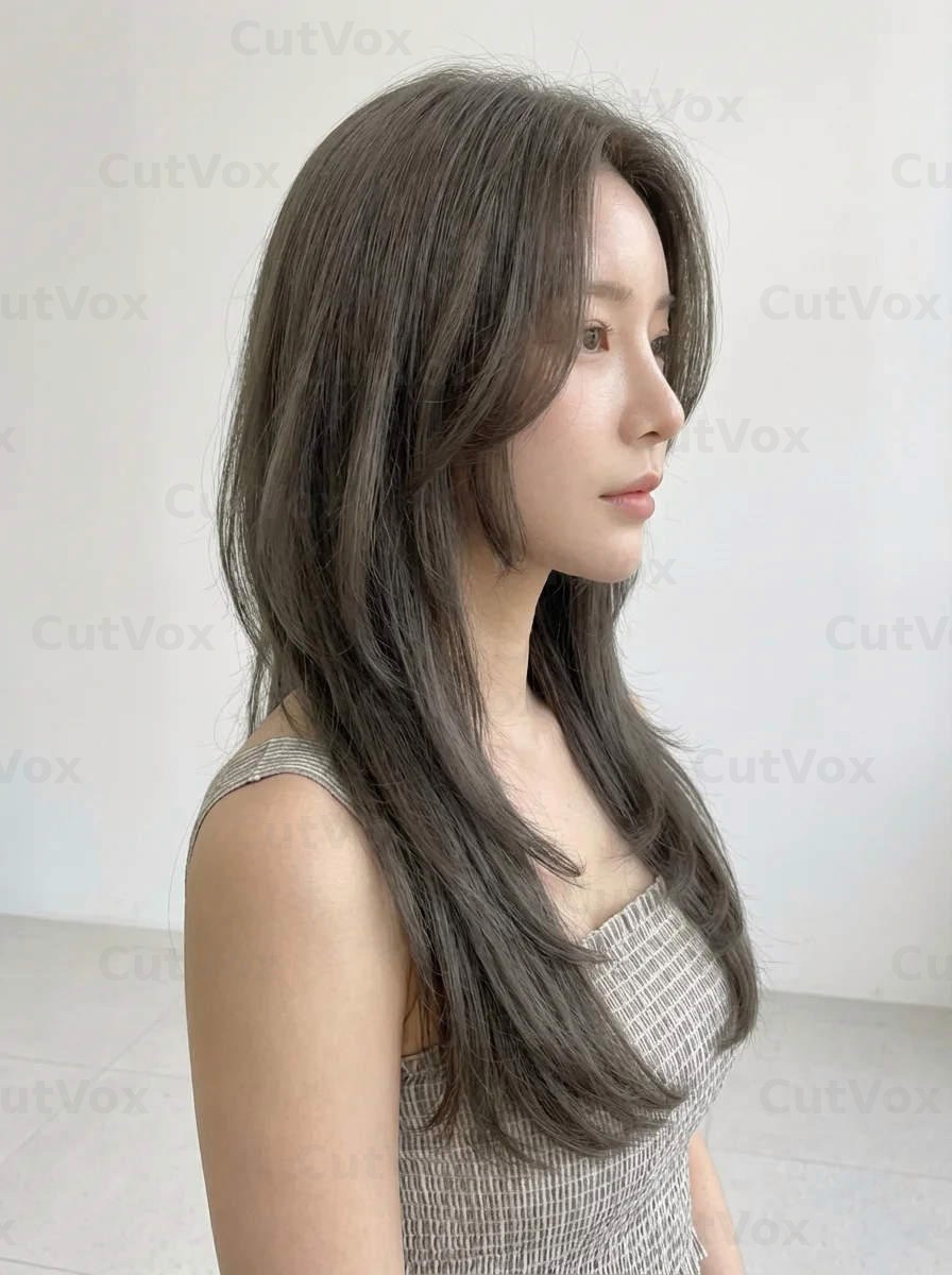 매트 브라운 소프트 레이어드컷 - 이미지 3