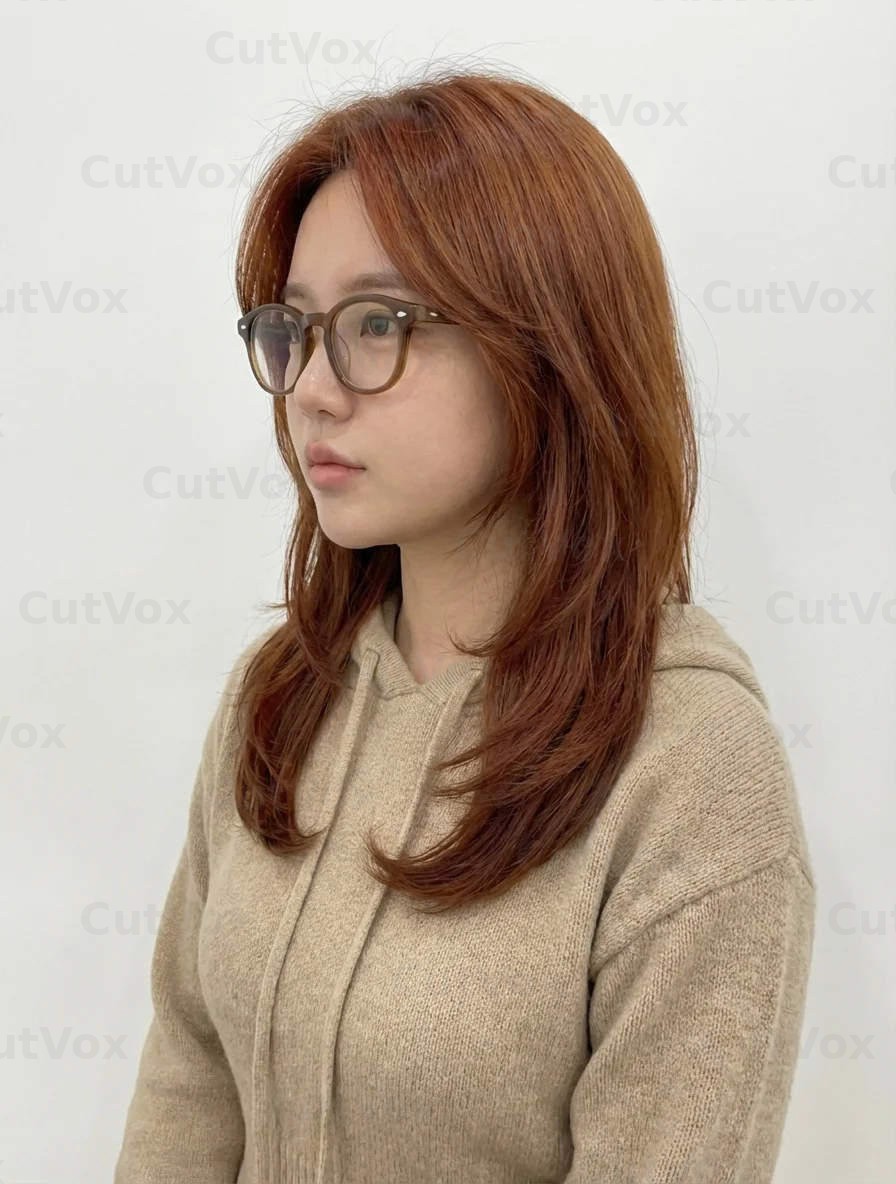 미디움 레이어드 허쉬컷 - 이미지 2