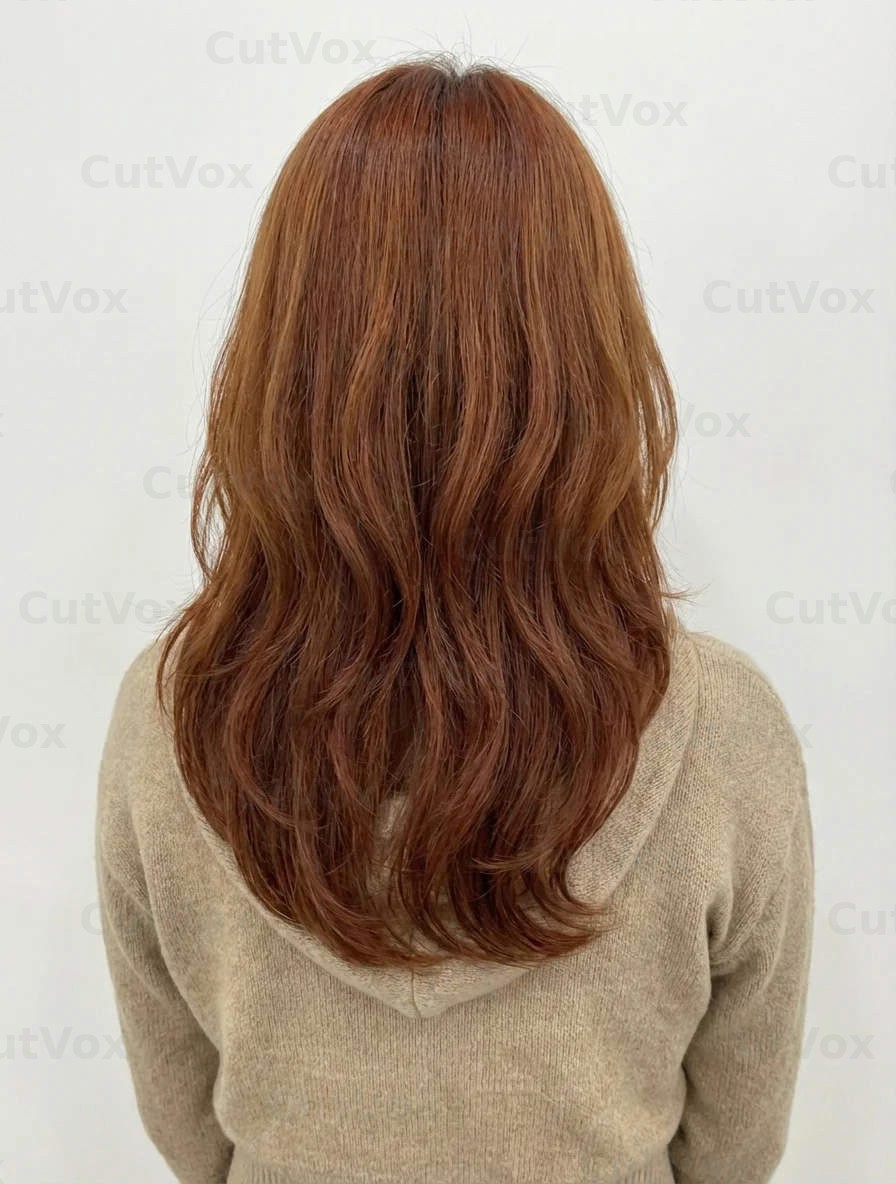 미디움 레이어드 허쉬컷 - 이미지 4